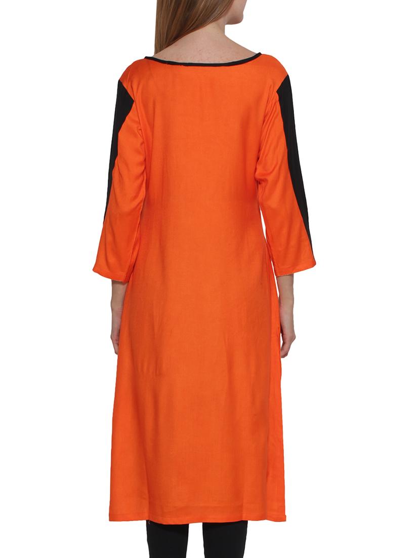 women's straight kurta - 10170570 - Zoom Image - 2