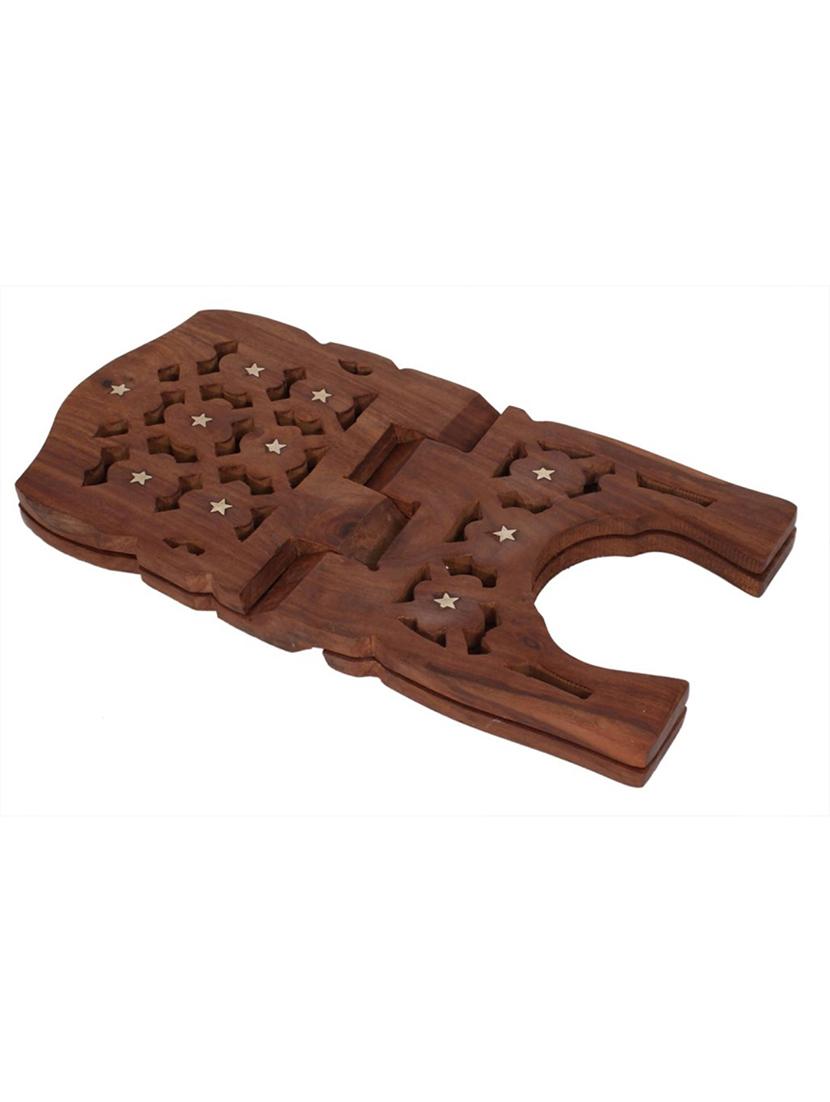 wooden folding holy book stand (rehal) 12 inch - 12163757 - Zoom Image - 2