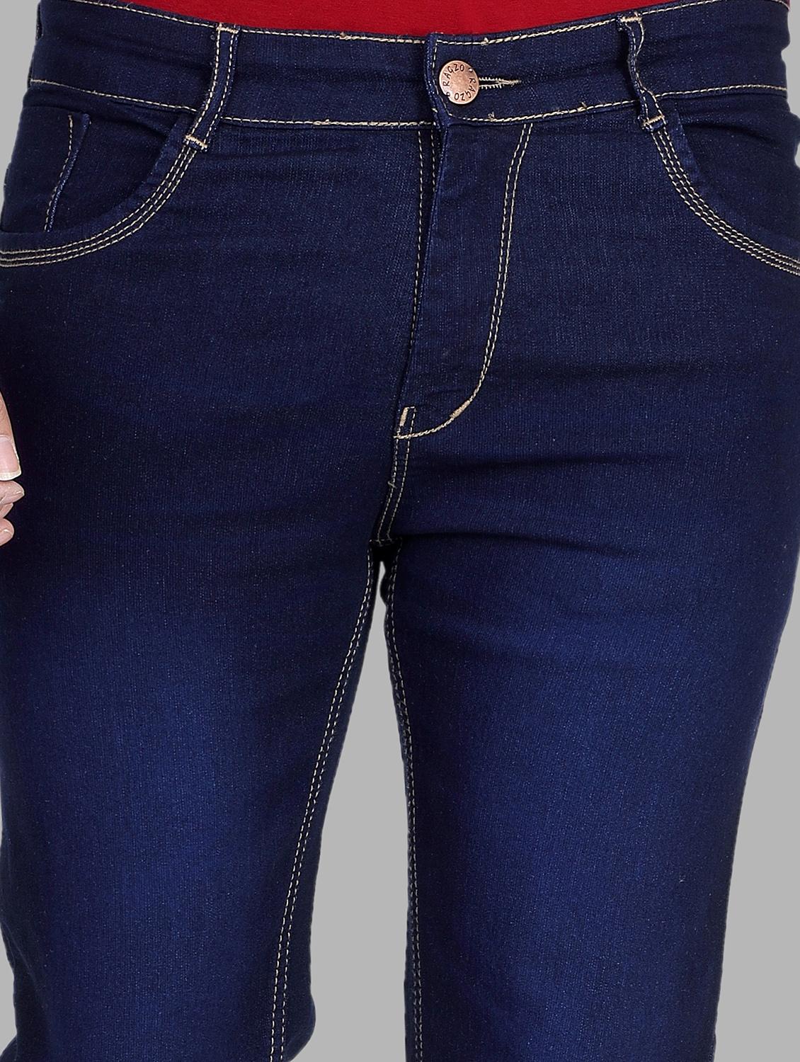 mens slim fit plain jeans - 13877712 - Standard Image - 4