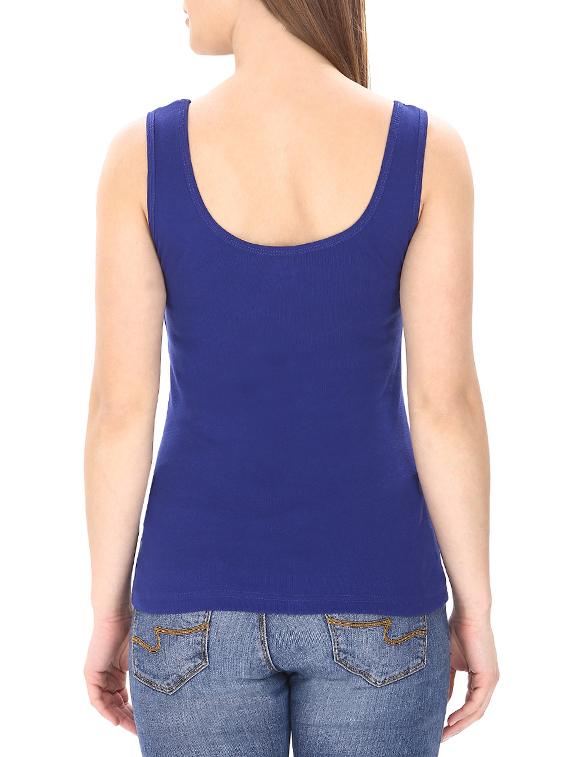 women's tank top scoop neck top - 14101039 - Zoom Image - 2