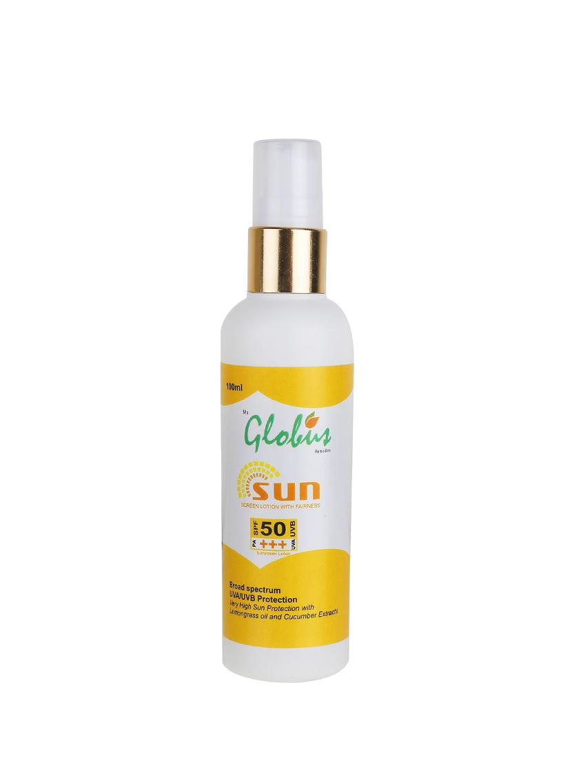 globus sunscreen lotion with fairness - 14101993 - Standard Image - 2