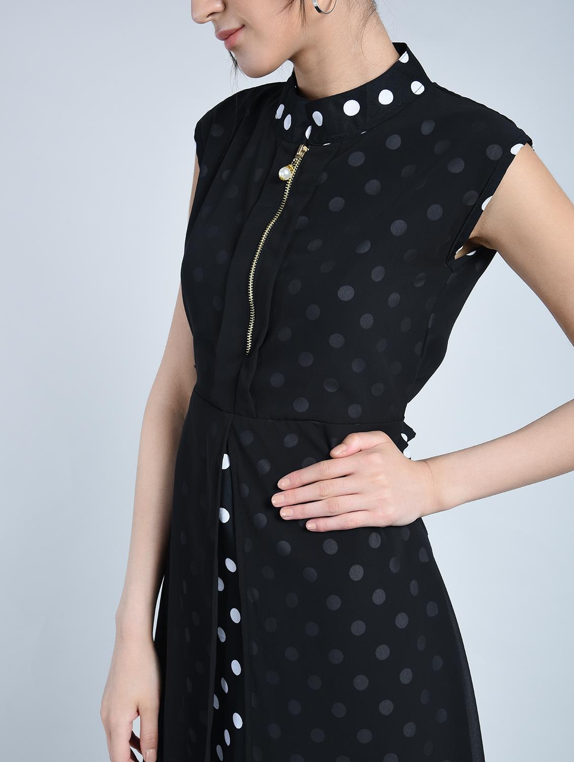 women's layered polka dots dress - 14616963 - Zoom Image - 3