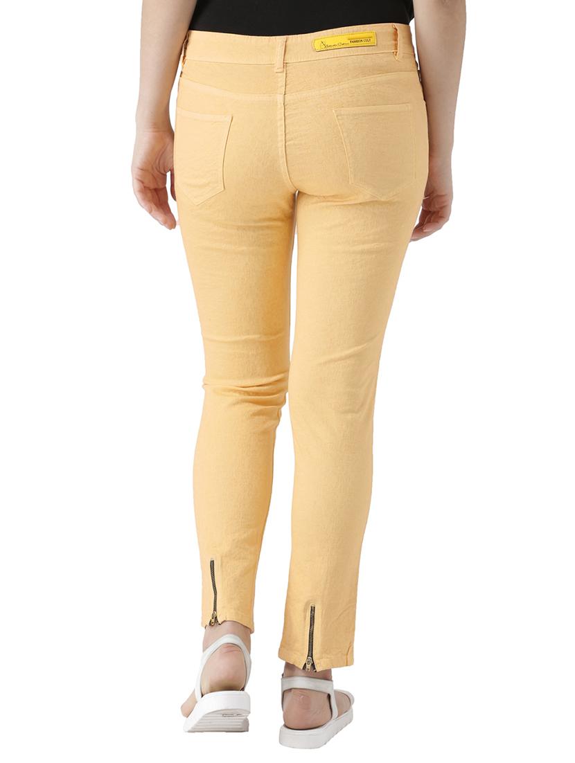 women's plain slim fit jeans - 15228103 - Standard Image - 2