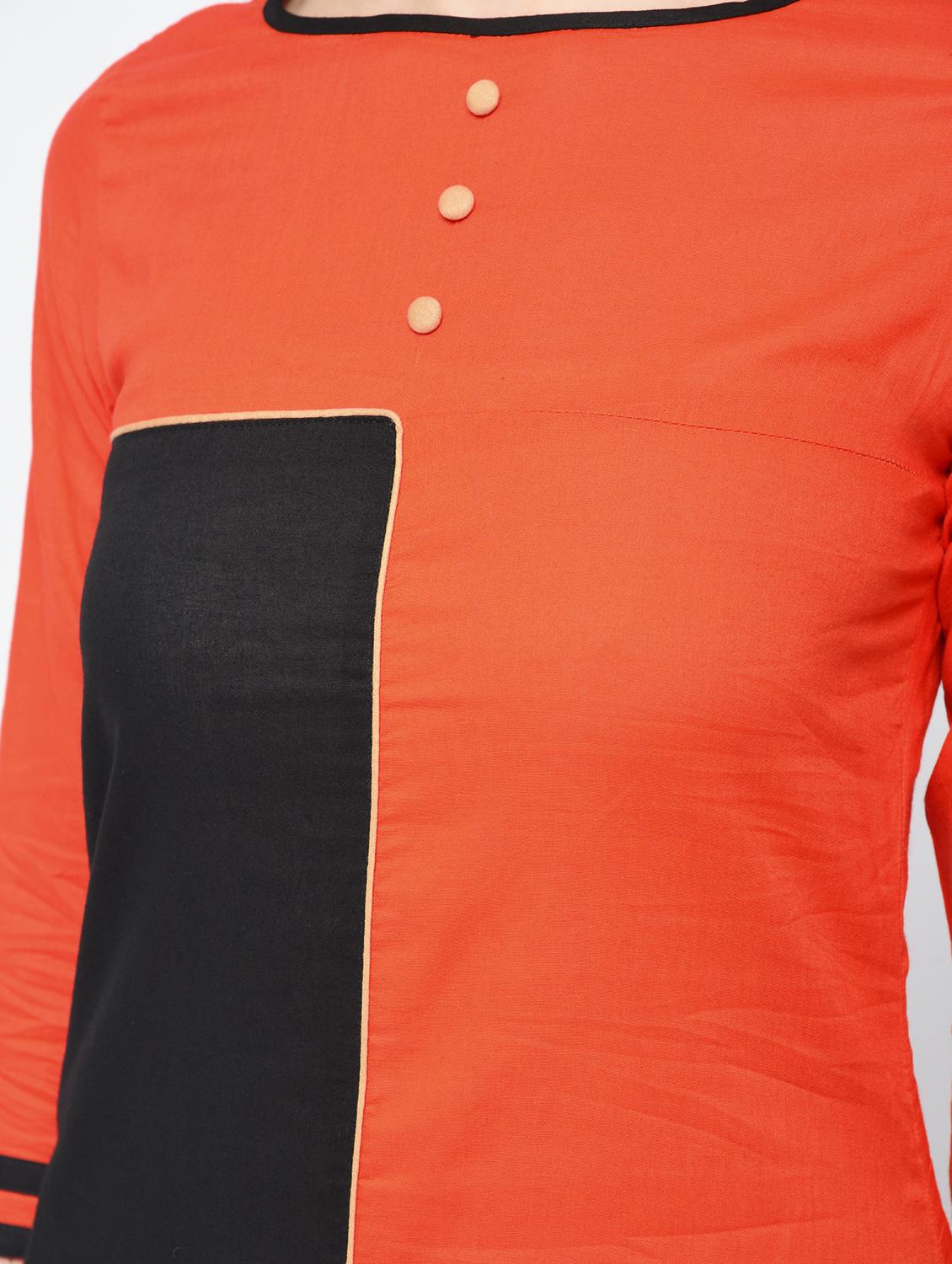women's straight kurta - 15312895 - Standard Image - 4