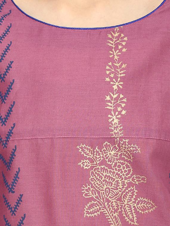 women's straight kurta - 15328382 - Standard Image - 3