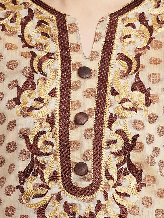 women's straight kurta - 15512163 - Zoom Image - 4