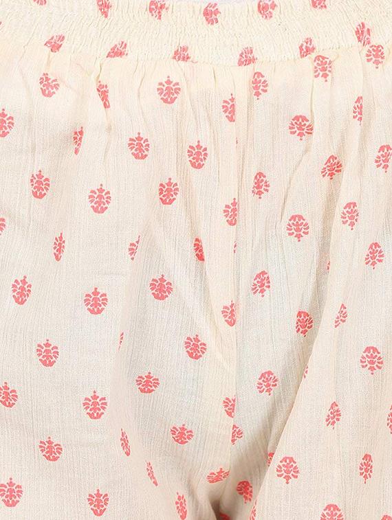 women printed mid rise culottes - 15537340 - Standard Image - 3