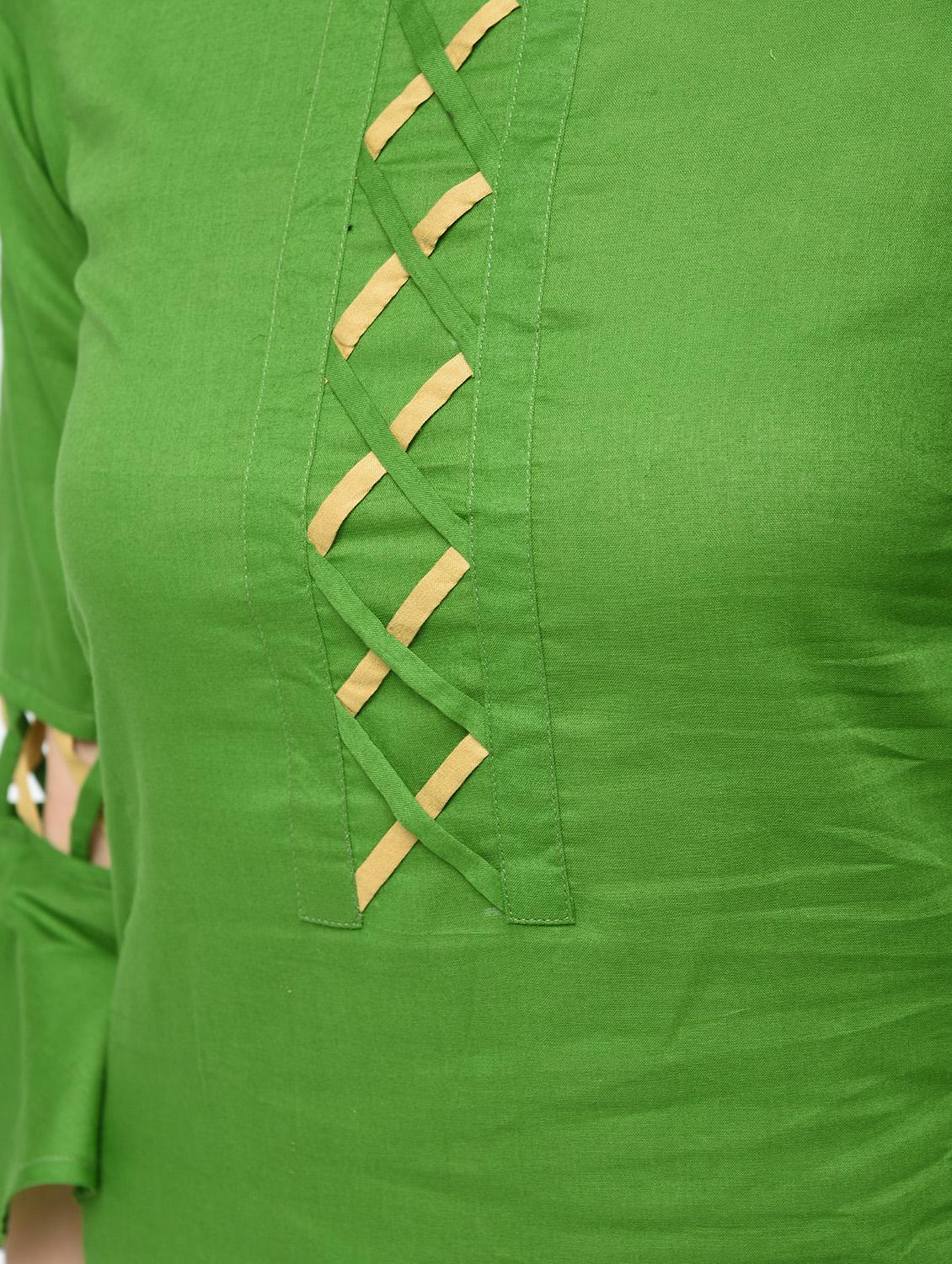 women's straight kurta - 15620258 - Zoom Image - 4