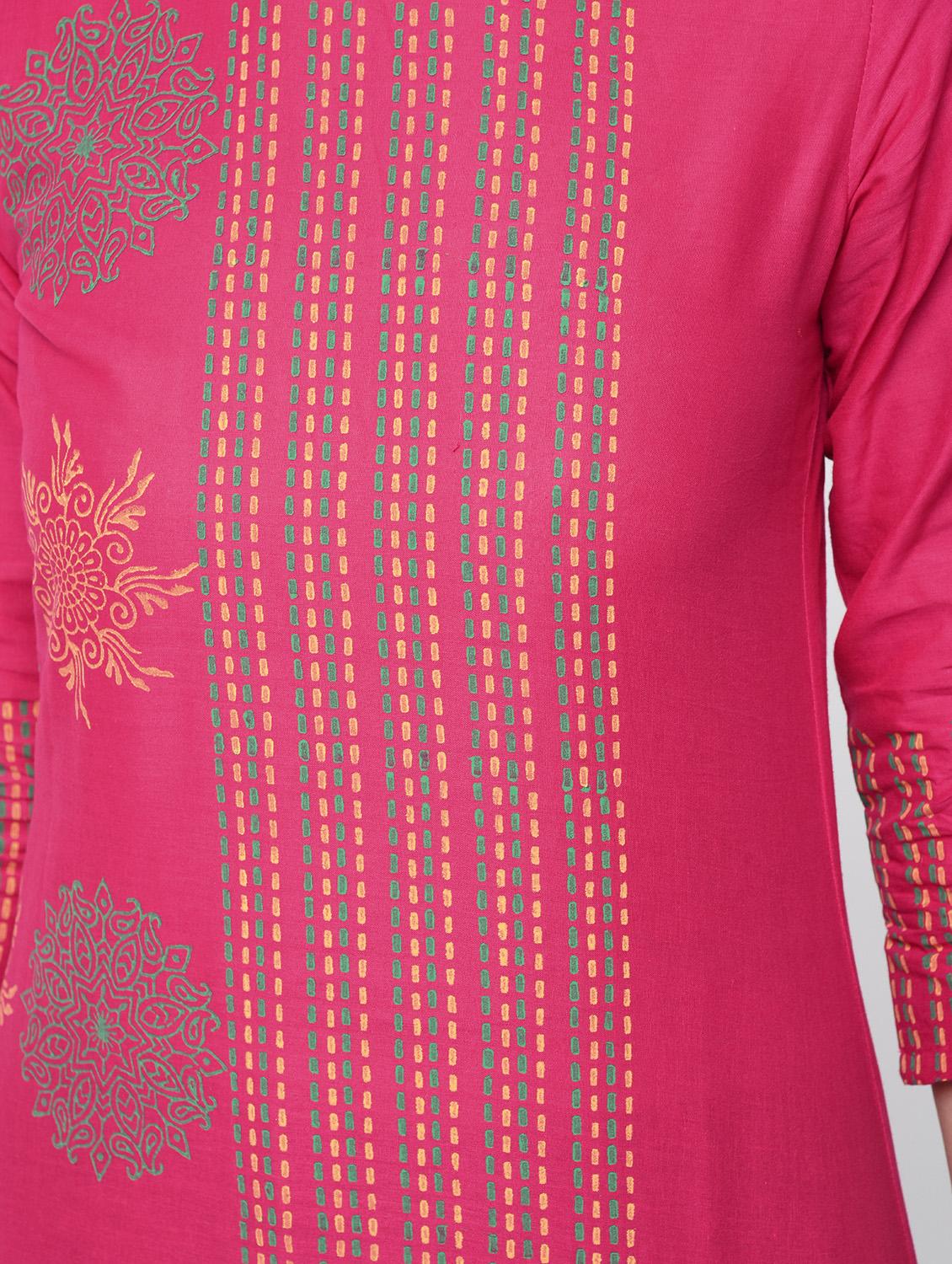 women's straight kurta - 15654159 - Zoom Image - 4