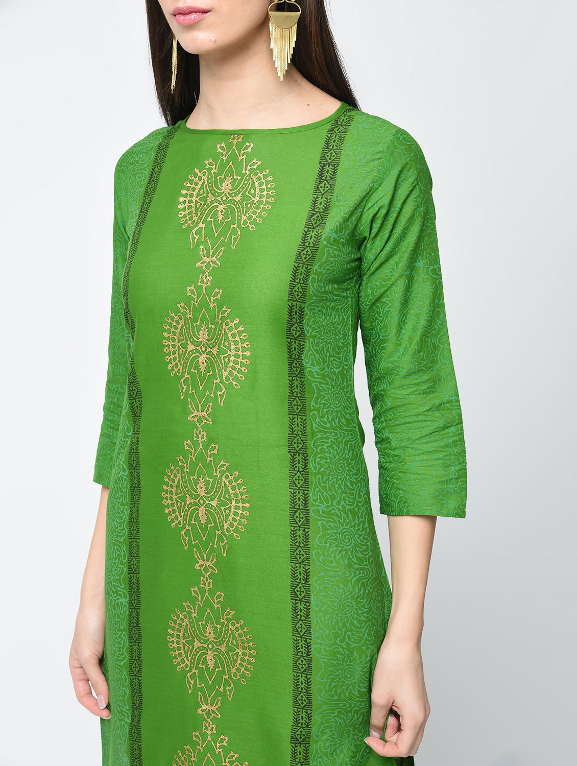 women's straight kurta - 15654160 - Zoom Image - 3