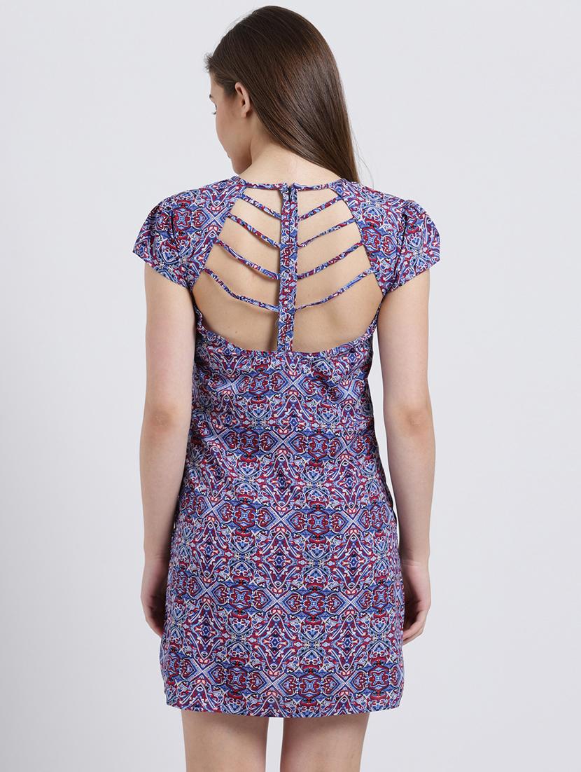 women's sheath printed dress - 15747095 - Standard Image - 2