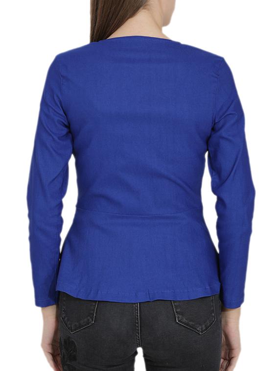 zip up peplum jacket - 15874859 - Standard Image - 2