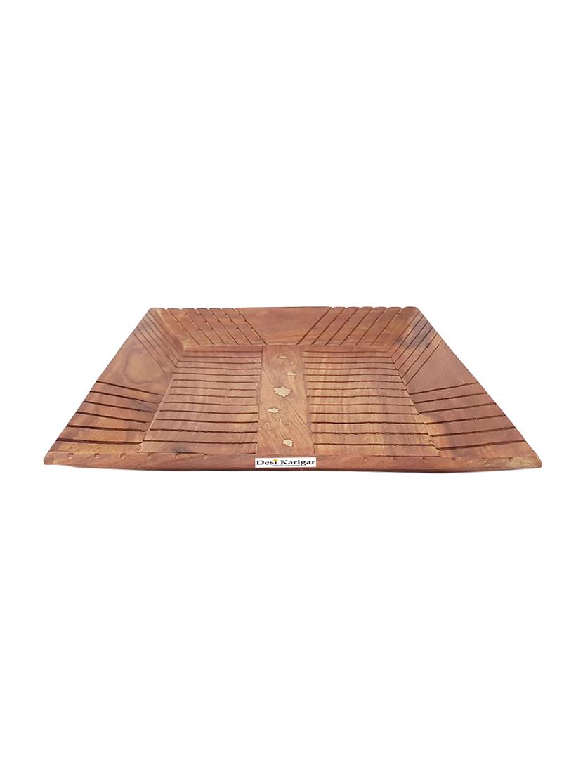 square wood tray - 15927332 - Zoom Image - 2