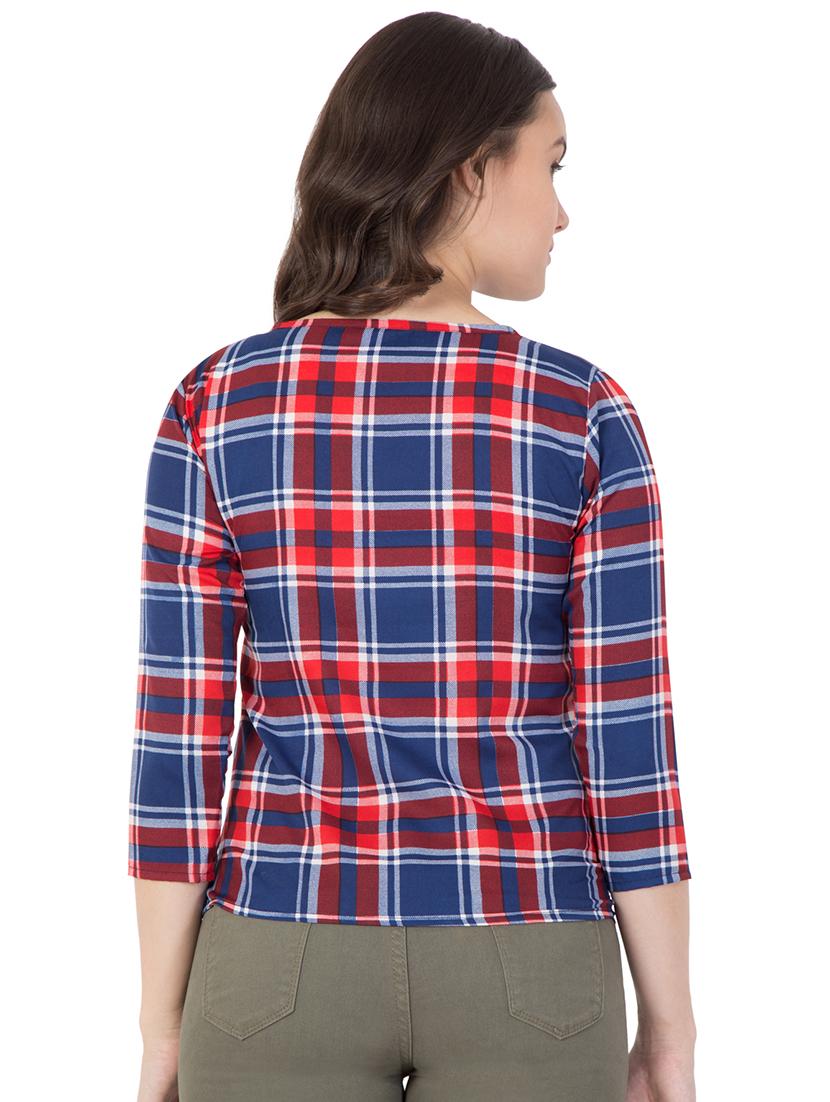women's straight boat neck top - 16278768 - Standard Image - 2