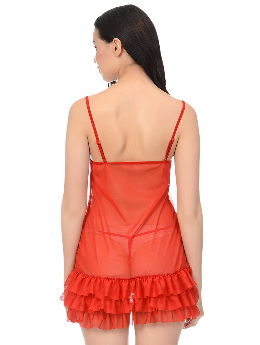 set of 2 laced babydoll - 16544521 - Zoom Image - 3