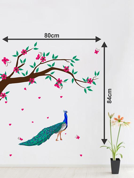 decor villa combo wall sticker & decal (pvc vinyl,size- 58 cm x 48 cm) - 16576458 - Standard Image - 2