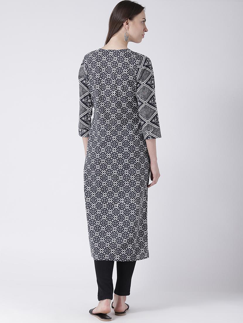 women's front slit kurta - 16764468 - Standard Image - 2