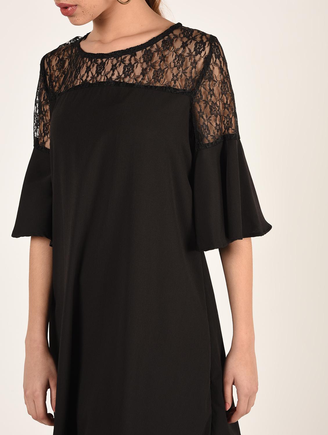 women's shift mini dress - 16802299 - Standard Image - 4