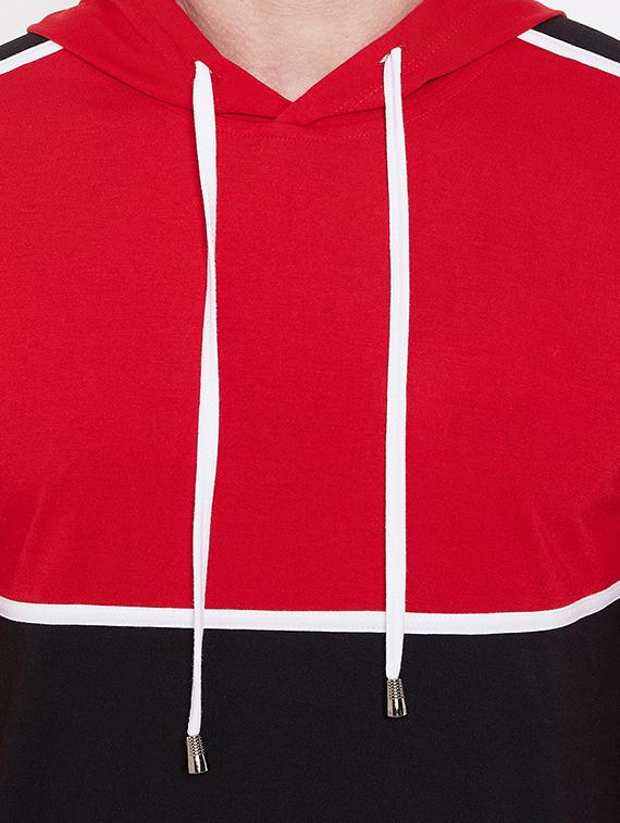 mens color block sweatshirt - 16828087 - Standard Image - 5