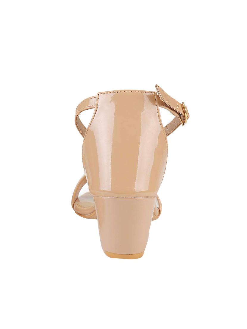 beige tpc back strap sandals - 17086422 - Standard Image - 2