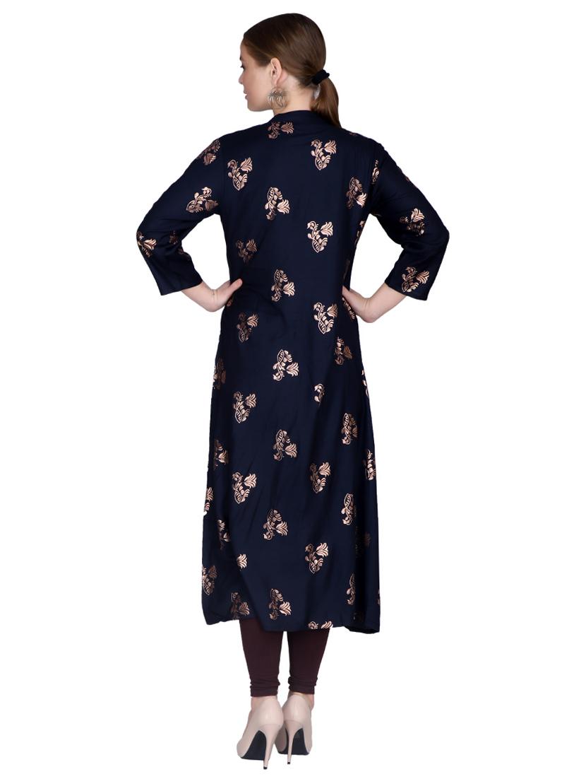 women's a-line kurta - 17129976 - Standard Image - 2