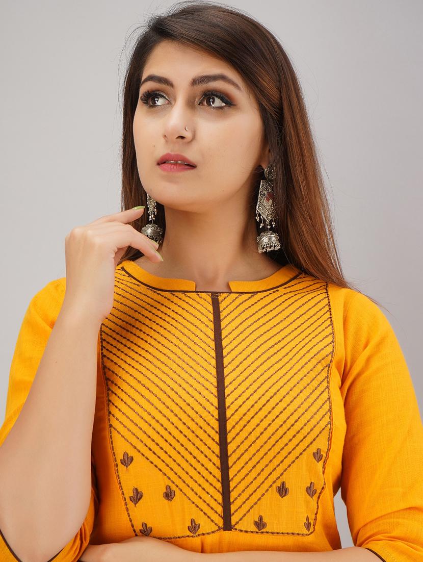 women's straight kurta - 17183342 - Zoom Image - 4