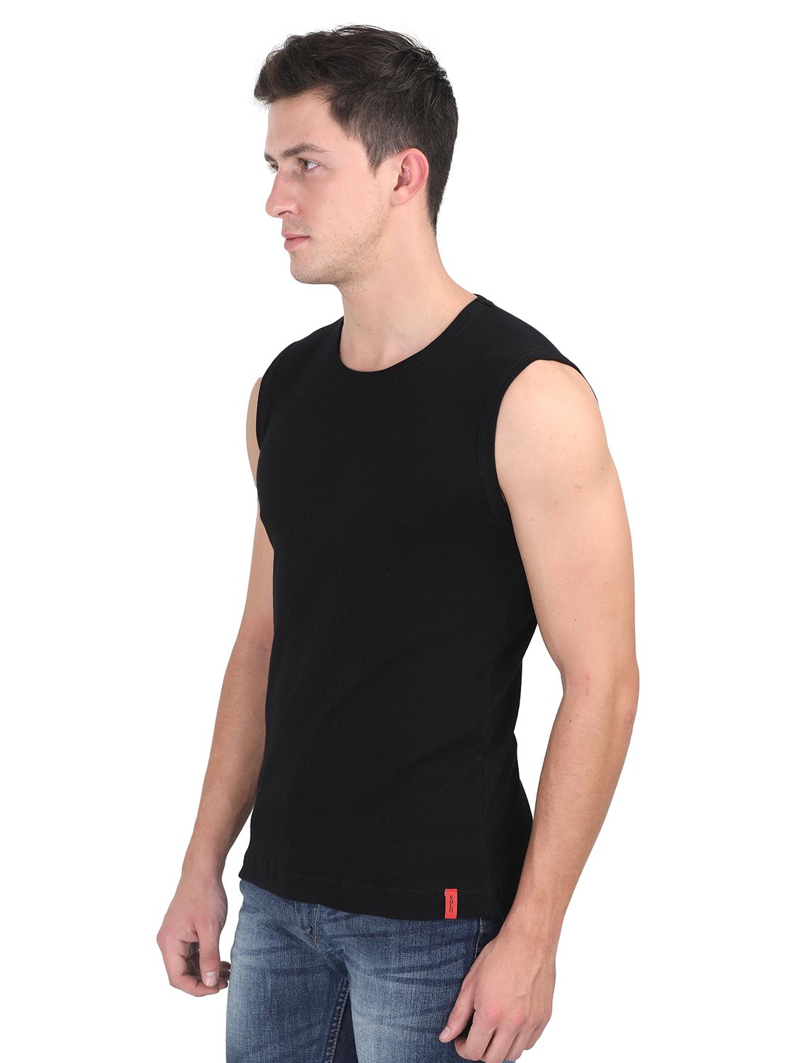 pack of 2 solid vests - 17250575 - Zoom Image - 2