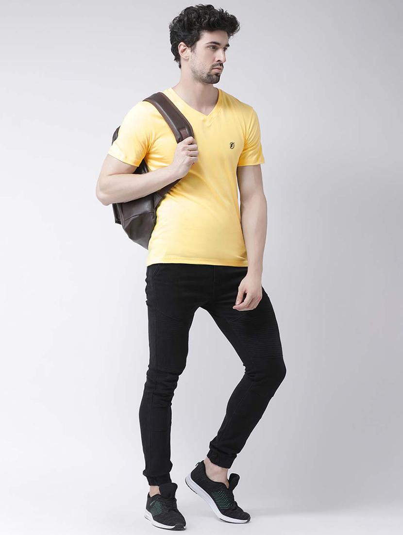 yellow solid t-shirt - 17264543 - Standard Image - 4