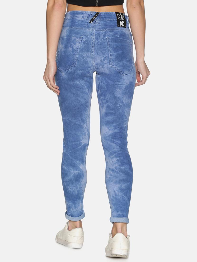 women's distress slim fit jeans - 17501694 - Standard Image - 2