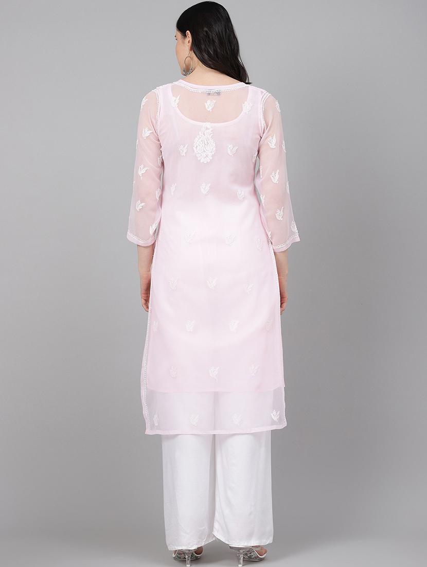 women's straight kurta - 17514761 - Standard Image - 2