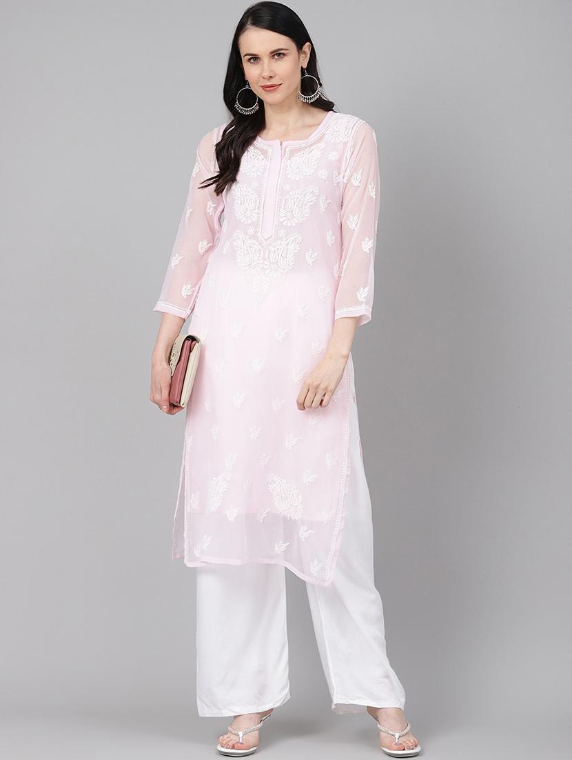women's straight kurta - 17514761 - Zoom Image - 3