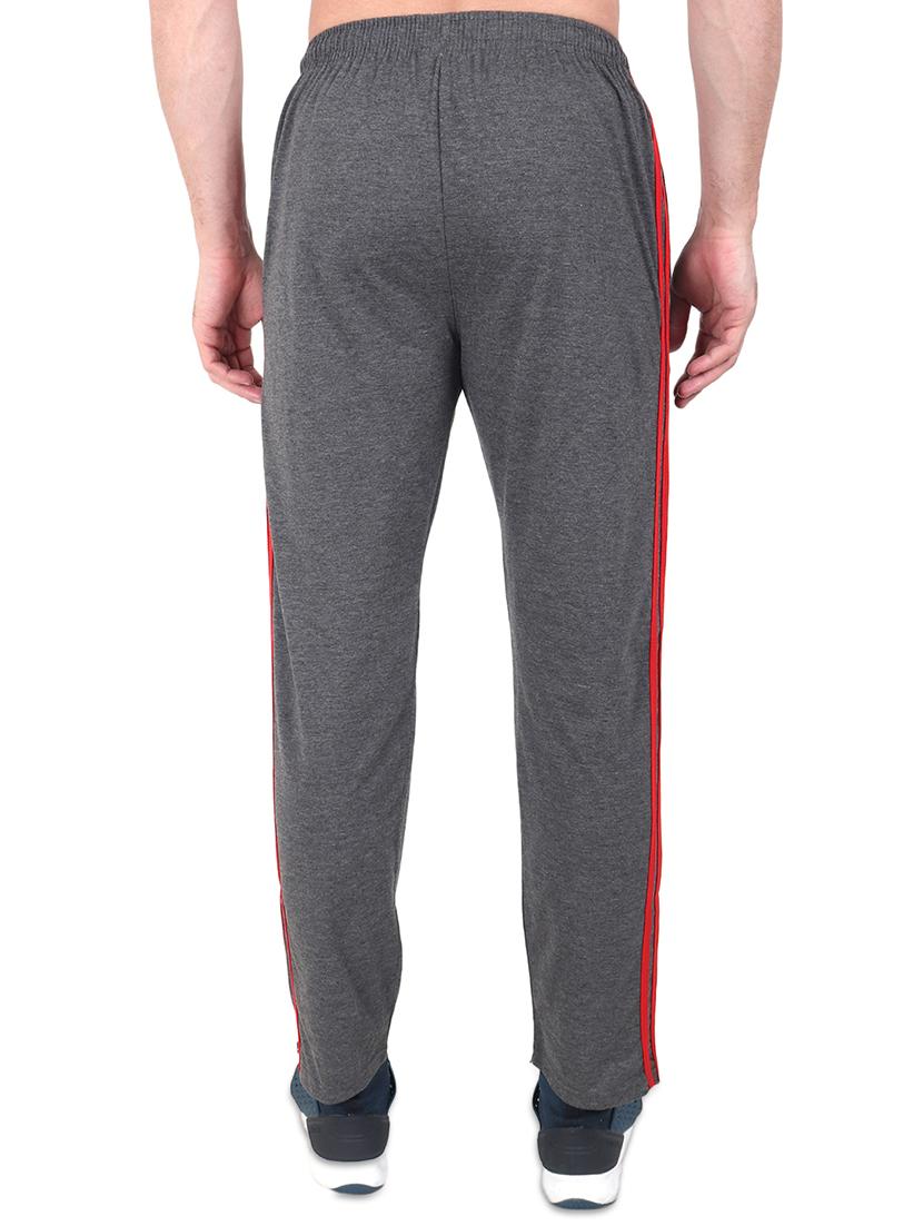 black and grey set of 2 full length track pant - 17548052 - Standard Image - 6