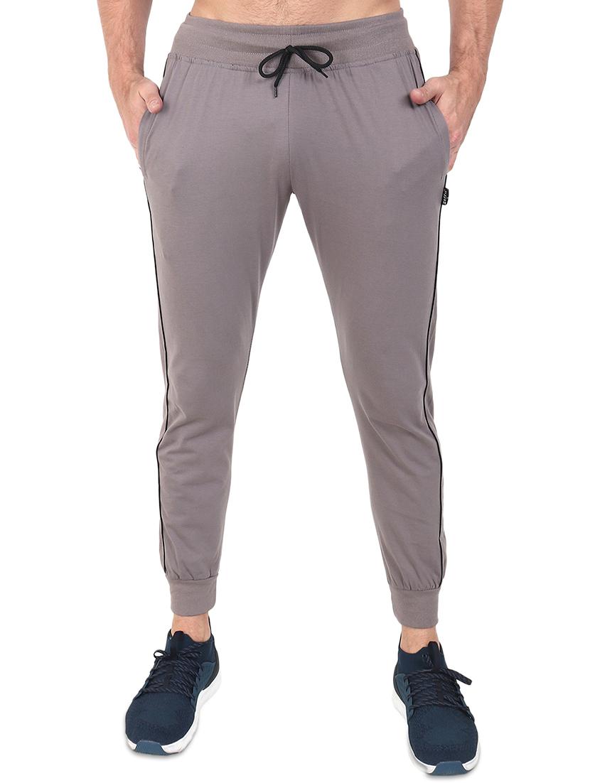 grey and brown set of 2 full length track pant - 17548066 - Standard Image - 4