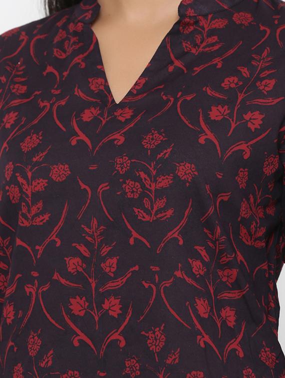 floral print kurta sharara set - 17587111 - Standard Image - 3