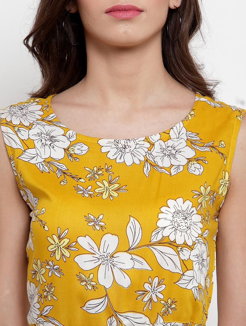 women's fit & flare floral dress - 17588200 - Zoom Image - 3