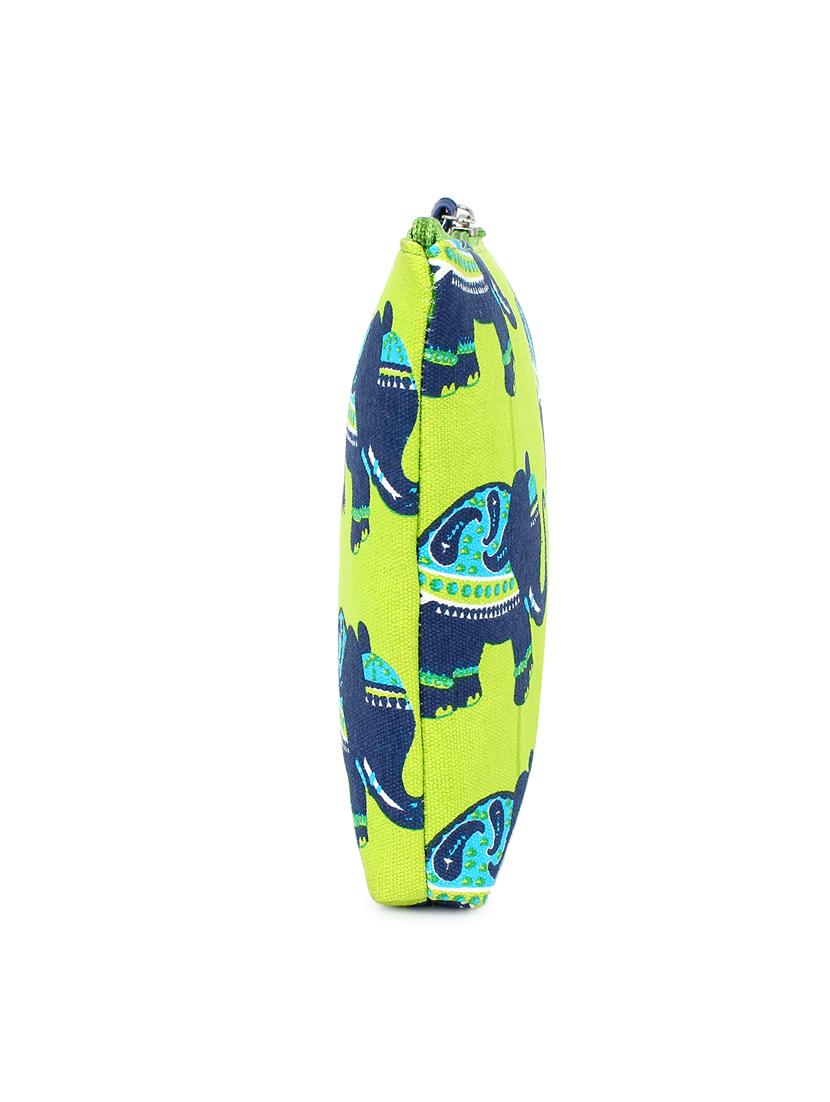 green canvas regular pouch - 17588629 - Zoom Image - 4