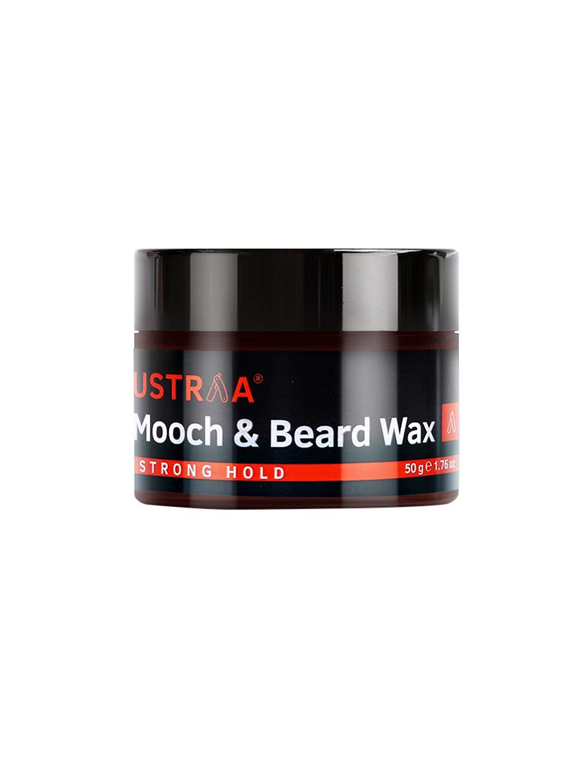 ustraa beard & mooch wax - strong hold - 50g and ustraa beard wash woody - 60ml - 17765318 - Zoom Image - 2