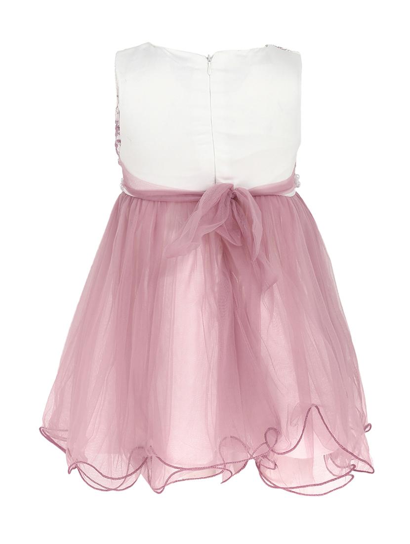 girls round neck sleeveless frock - 17777019 - Standard Image - 2