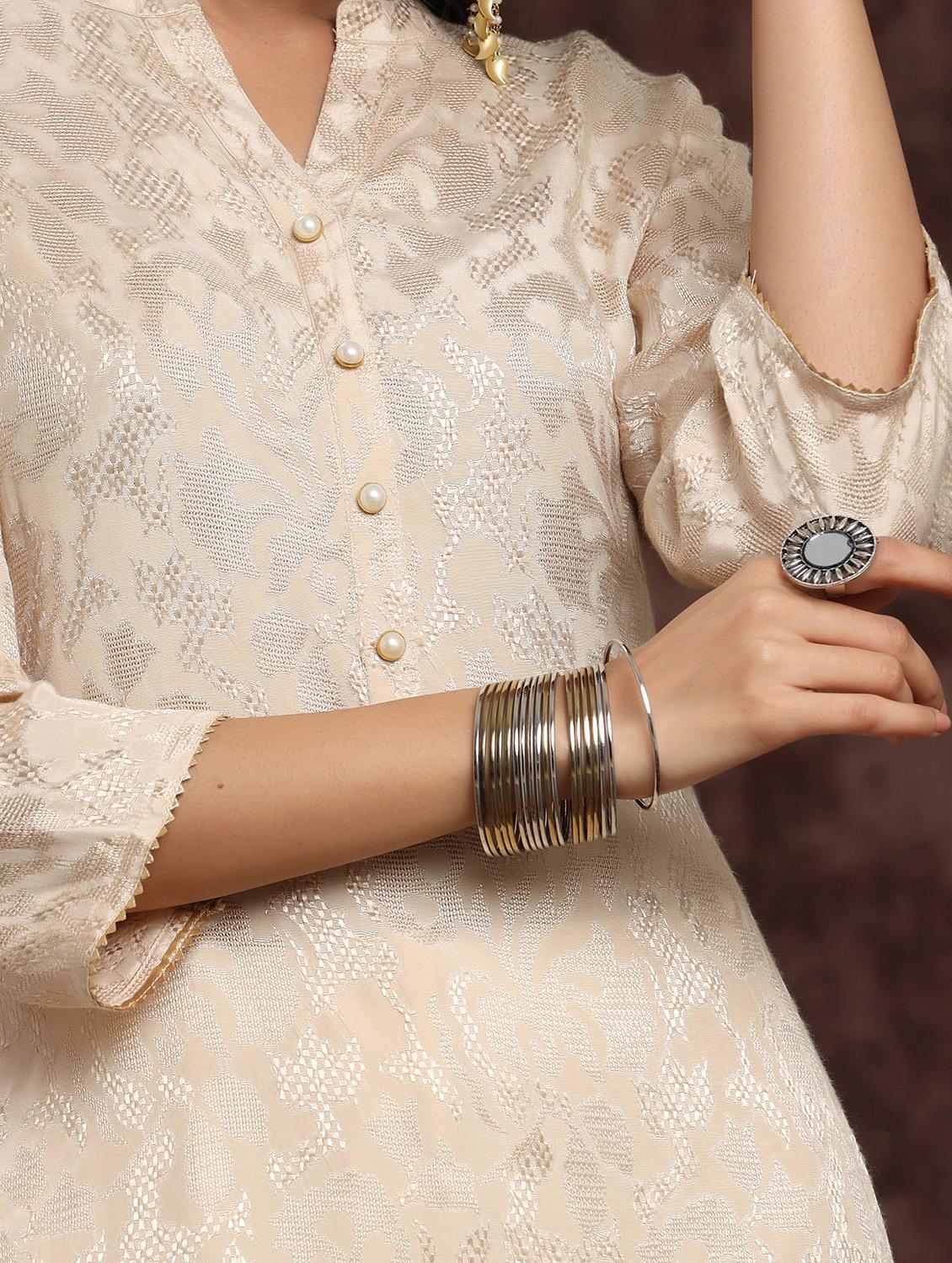 women's straight kurta - 17948098 - Standard Image - 3