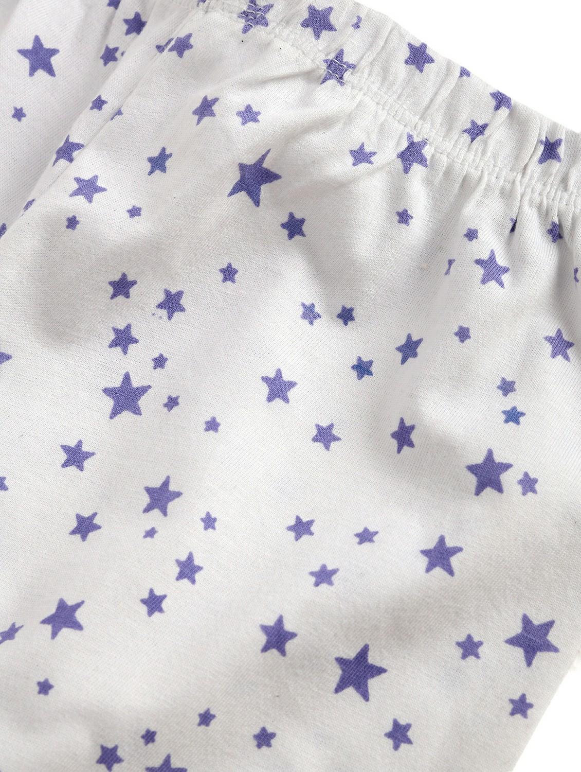 round neck printed nightwear pajama set - 17948371 - Standard Image - 5