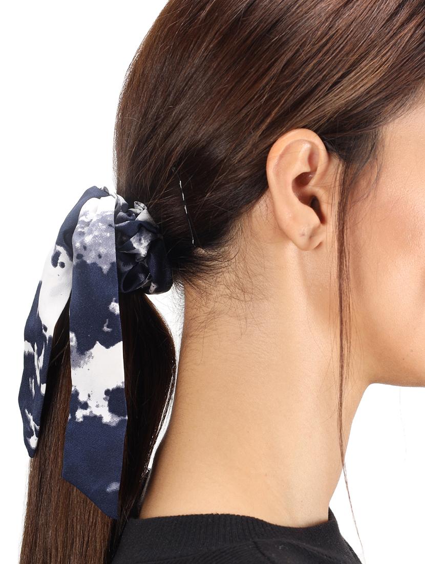 set of 5 multi colored printed scrunchies - 17969266 - Standard Image - 2