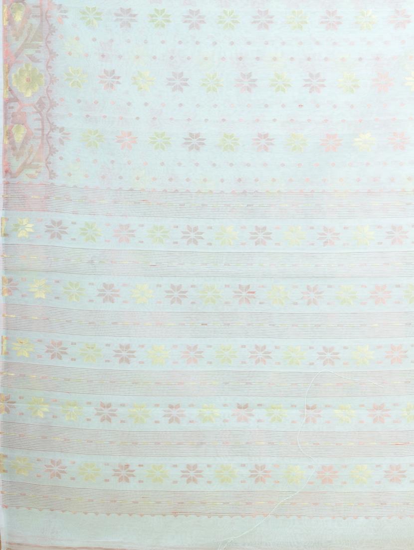 women self design jamdani saree - 17976213 - Zoom Image - 5
