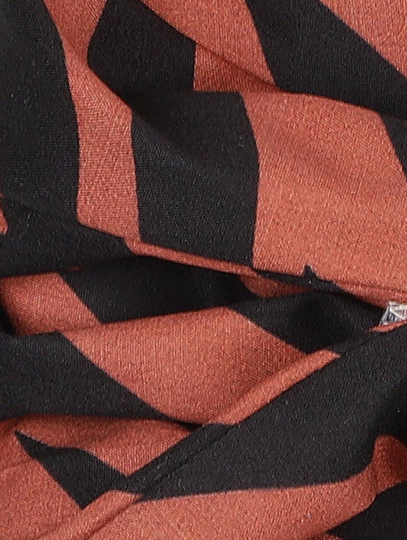 coral printed viscose headband and scrunchy combo pack - 17987265 - Zoom Image - 7
