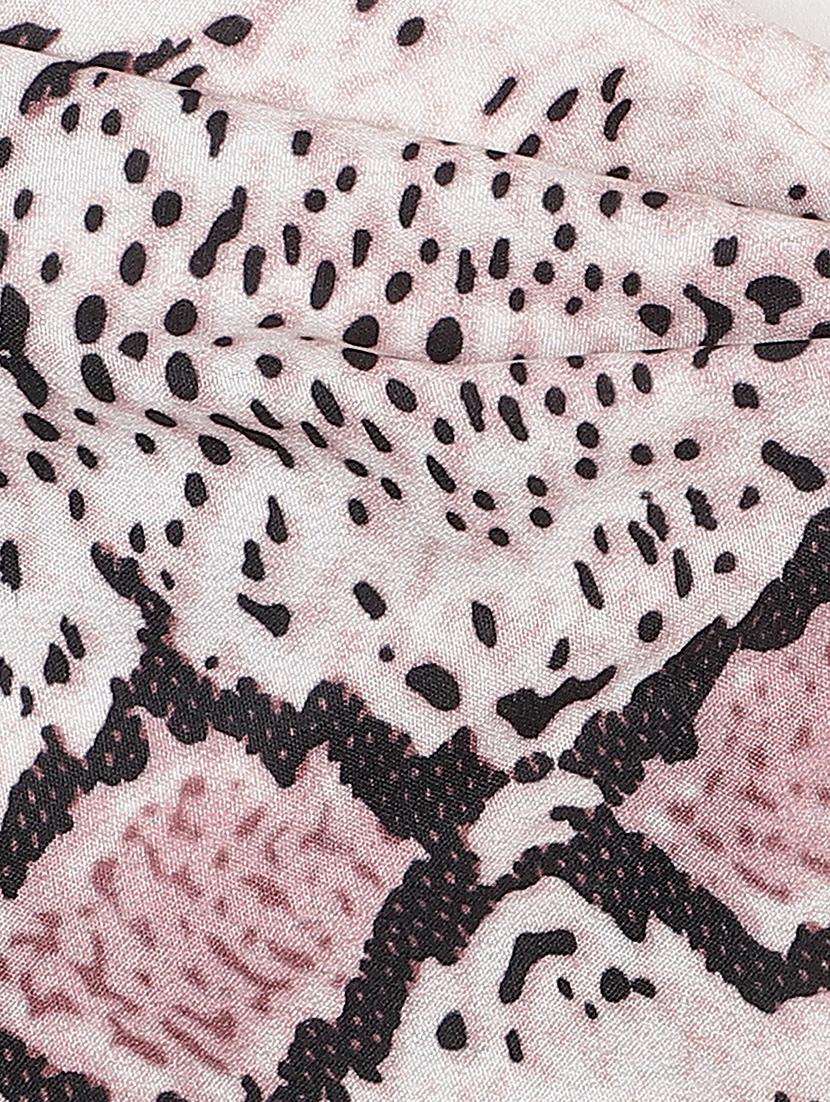 off white printed viscose headband and scrunchy combo pack - 17987268 - Standard Image - 7