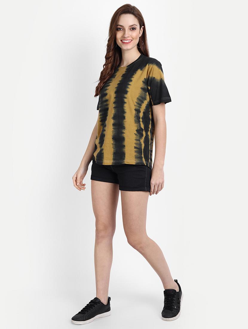 women's all over print crew neck t-shirt - 18042081 - Standard Image - 3