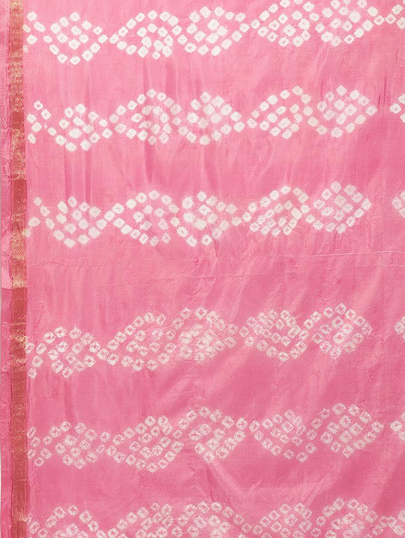 women's printed maroon colored saree - 18044144 - Zoom Image - 4