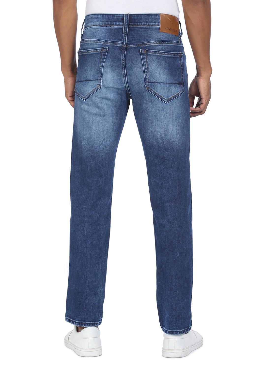 mens slim fit plain jeans - 18074610 - Standard Image - 2