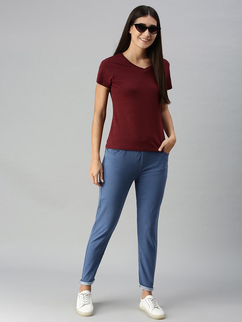 mid rise solid jegging - 18178736 - Zoom Image - 3
