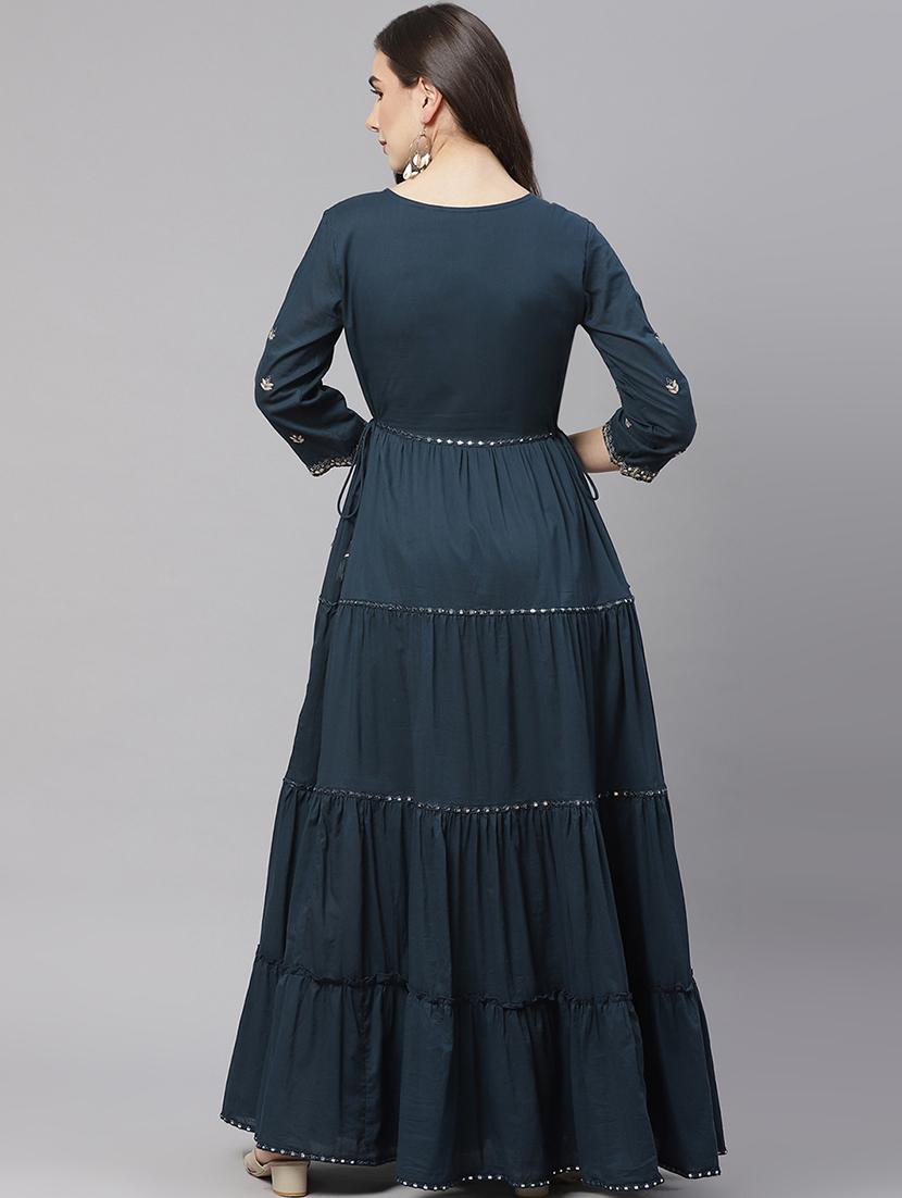 women's tiered kurta - 18181345 - Zoom Image - 2