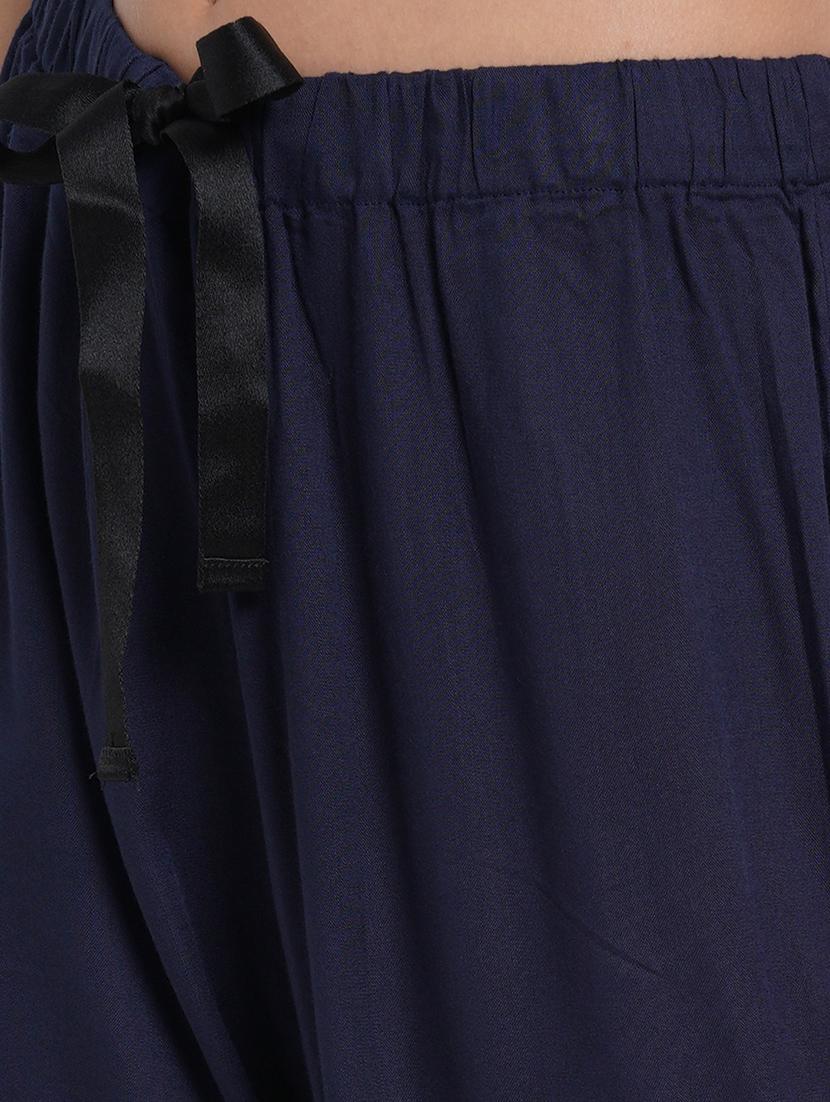 women solid mid rise culottes - 18181397 - Zoom Image - 4